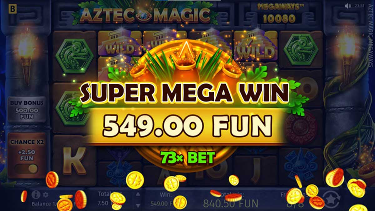 Aztec Magic MEGAWAYS slot machine game